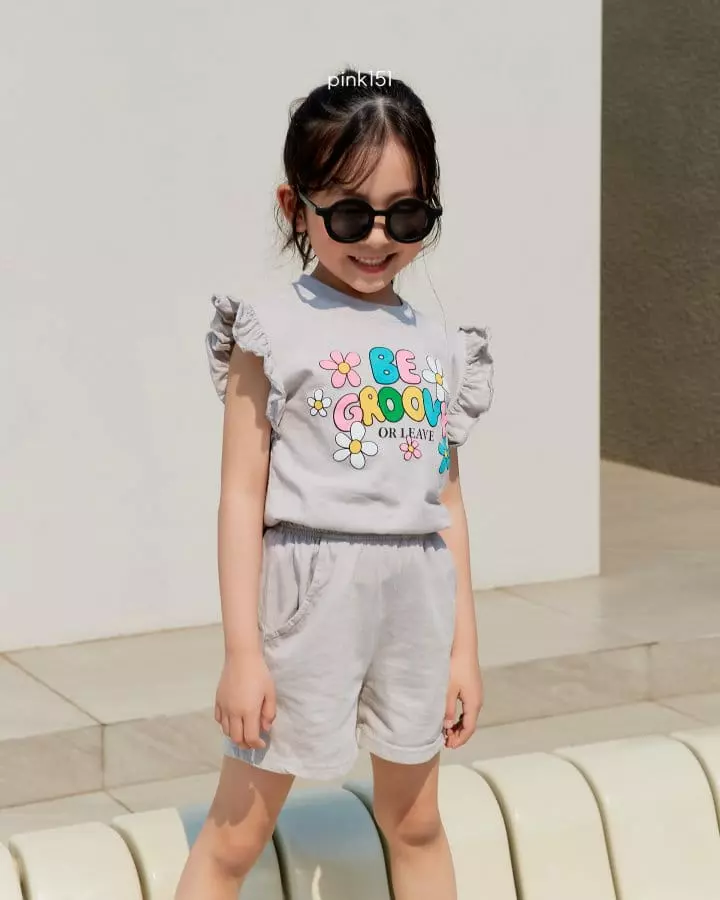 Pink151 - Korean Children Fashion - #designkidswear - Groovy Top Bottom Set - 3