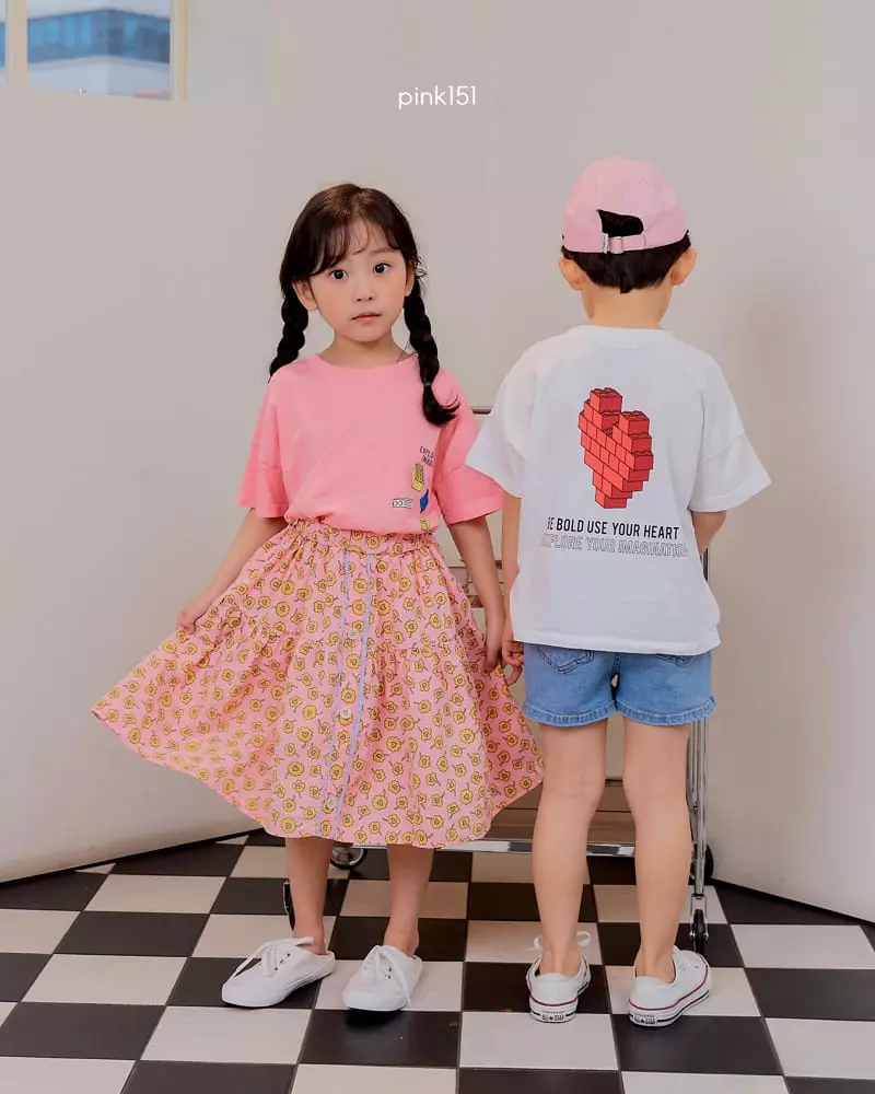 Pink151 - Korean Children Fashion - #discoveringself - Rego Tee - 9