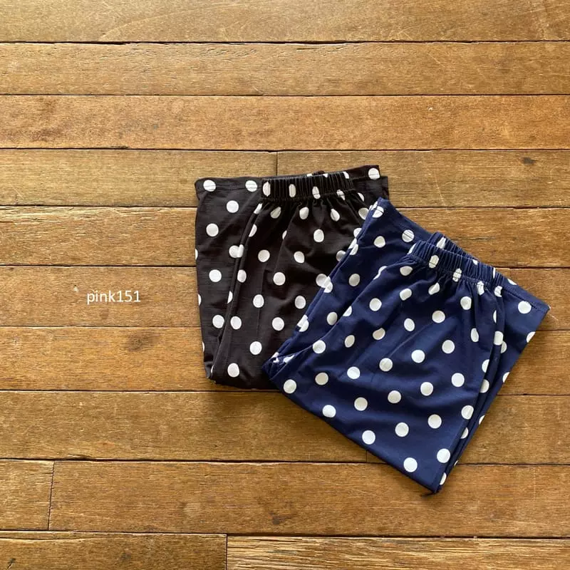 Pink151 - Korean Children Fashion - #discoveringself - Dot Charlang Pants - 5