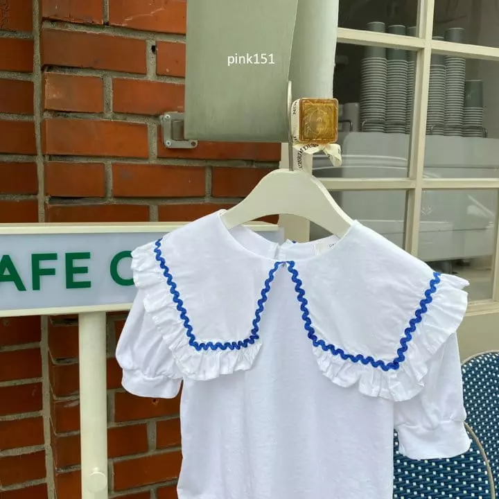 Pink151 - Korean Children Fashion - #designkidswear - Sailor Puff Tee - 4