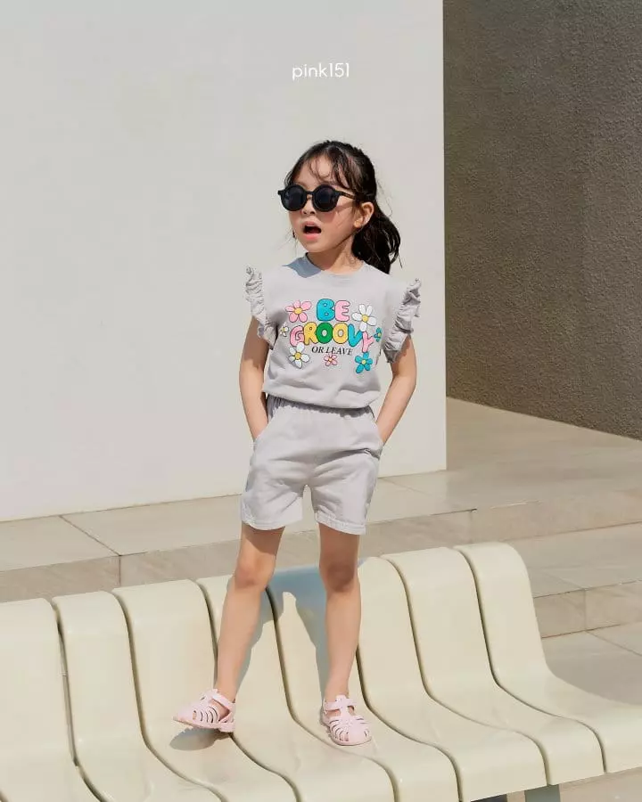 Pink151 - Korean Children Fashion - #designkidswear - Groovy Top Bottom Set - 4