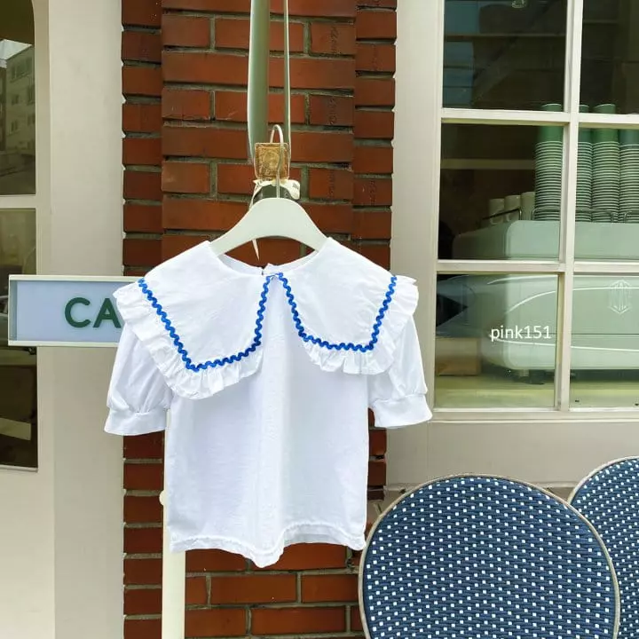 Pink151 - Korean Children Fashion - #fashionkids - Sailor Puff Tee - 5
