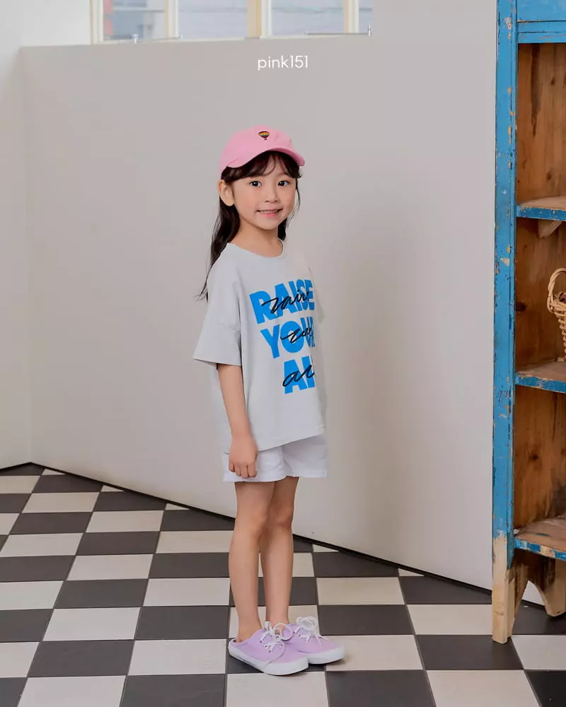 Pink151 - Korean Children Fashion - #kidsshorts - Air Tee - 5