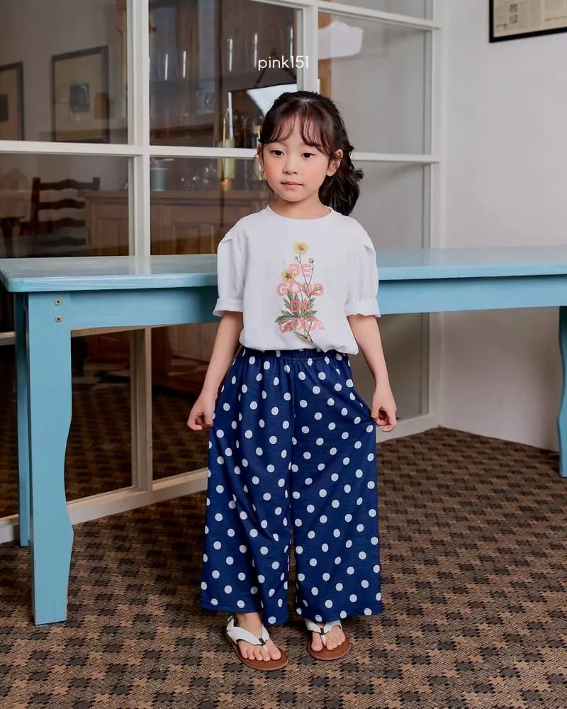Pink151 - Korean Children Fashion - #kidsshorts - Flower Puff Tee - 10