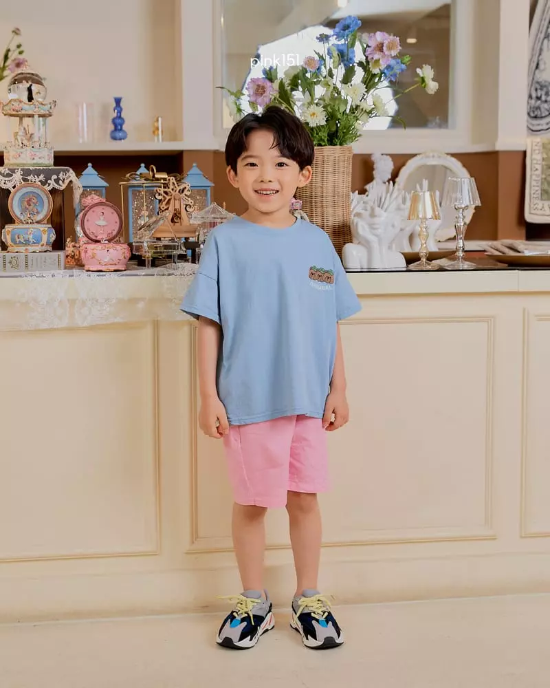Pink151 - Korean Children Fashion - #kidsshorts - Three Bears Tee - 9