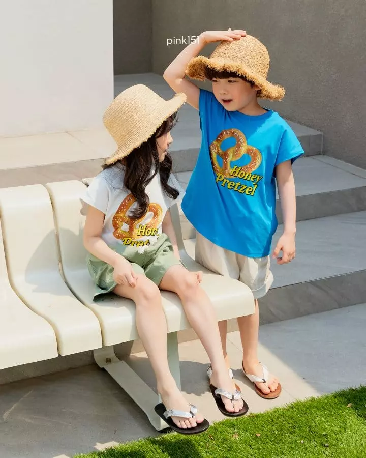 Pink151 - Korean Children Fashion - #kidsshorts - Pretzel Tee - 10