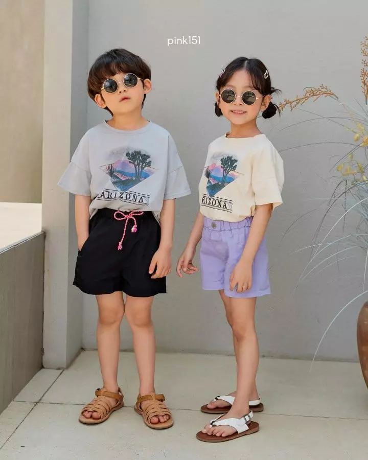Pink151 - Korean Children Fashion - #kidsshorts - Arizona Tee - 2