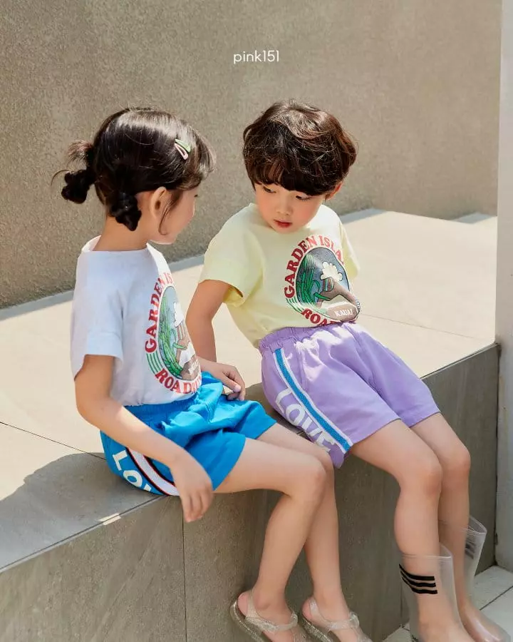 Pink151 - Korean Children Fashion - #kidsstore - Lover Tape Shorts - 11