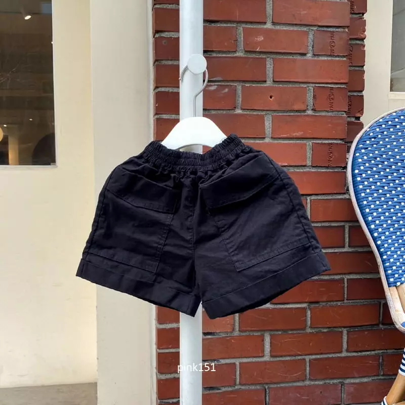 Pink151 - Korean Children Fashion - #kidzfashiontrend - Big Pocket Shorts