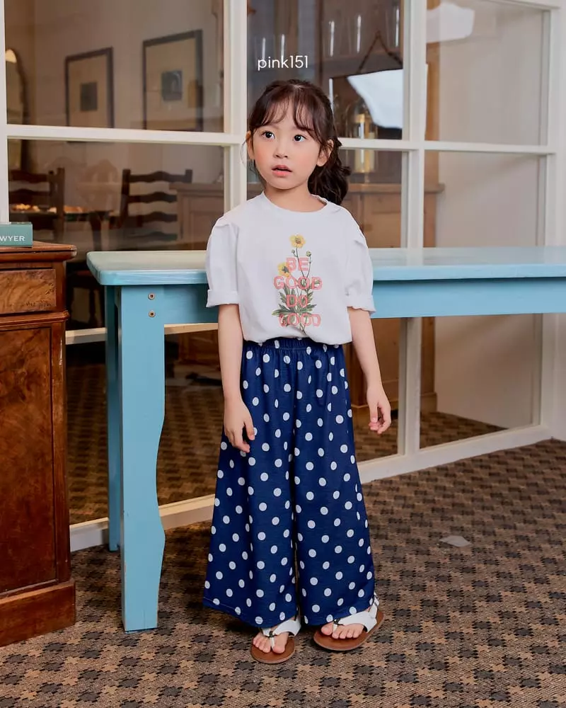 Pink151 - Korean Children Fashion - #kidzfashiontrend - Flower Puff Tee - 12