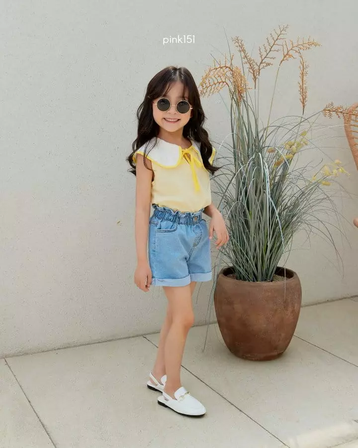 Pink151 - Korean Children Fashion - #kidzfashiontrend - Jue Jue Collar Sleeveless - 6