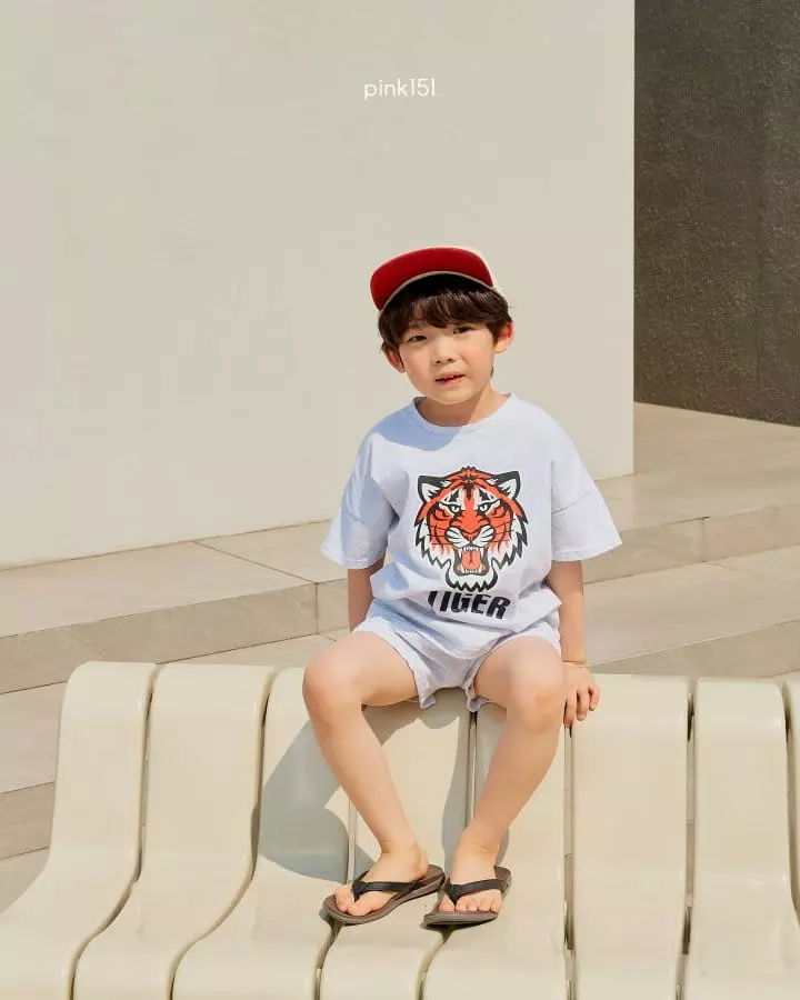 Pink151 - Korean Children Fashion - #kidzfashiontrend - Tiger Top Bottom Set - 9