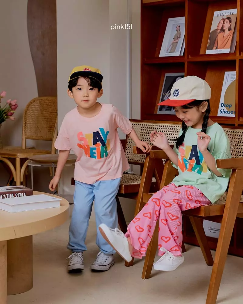 Pink151 - Korean Children Fashion - #littlefashionista - Stay Tee - 6