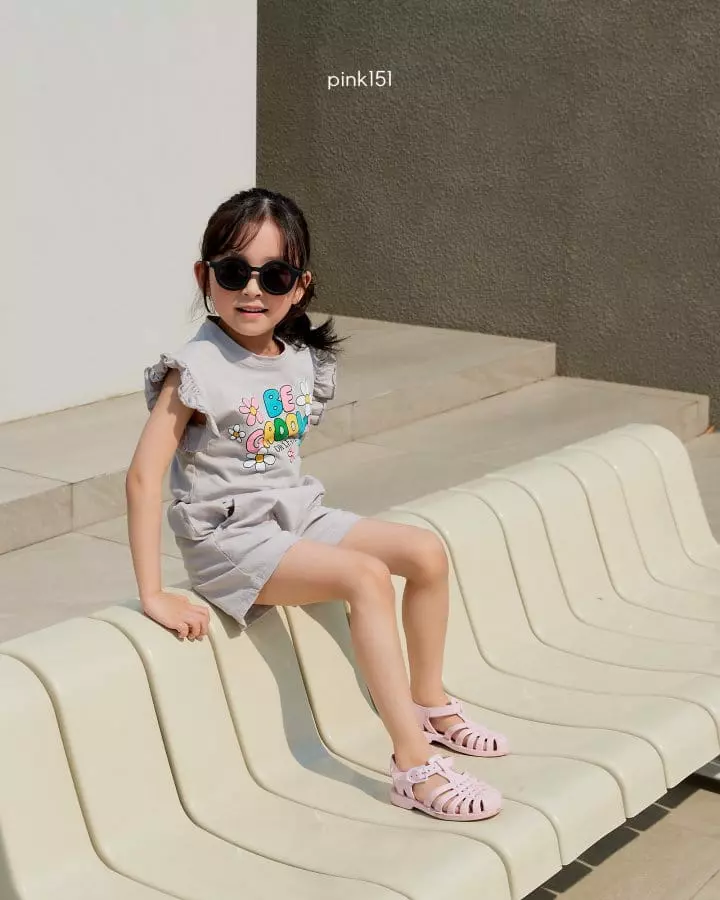 Pink151 - Korean Children Fashion - #littlefashionista - Groovy Top Bottom Set - 10