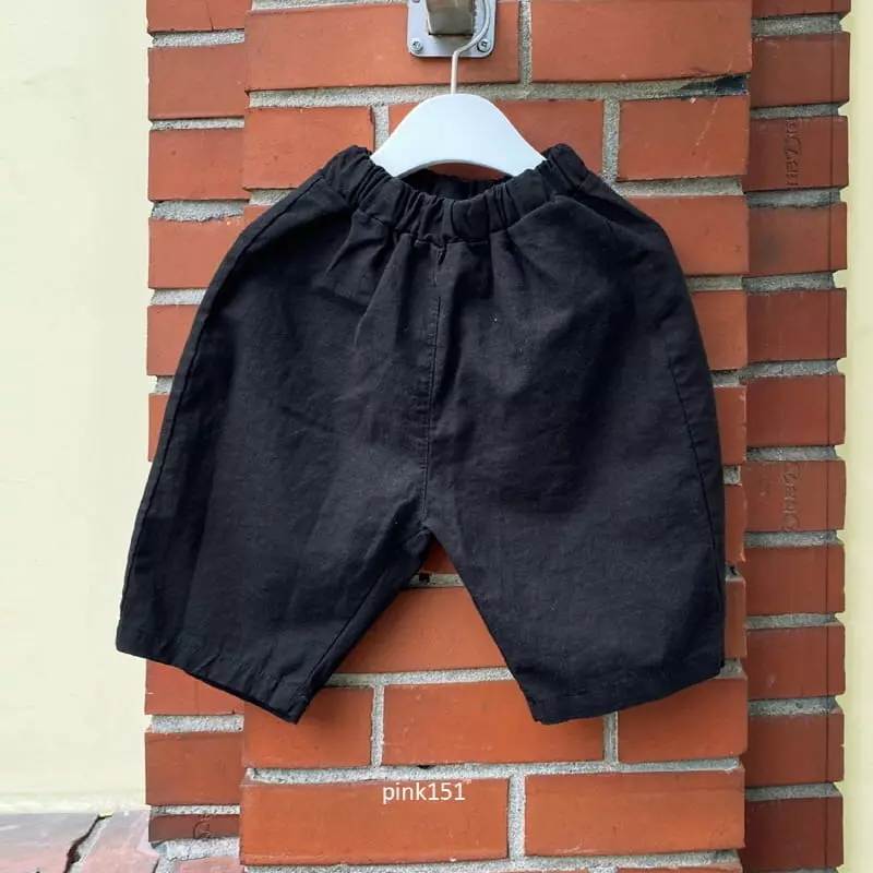 Pink151 - Korean Children Fashion - #magicofchildhood - Linen Shorts - 5