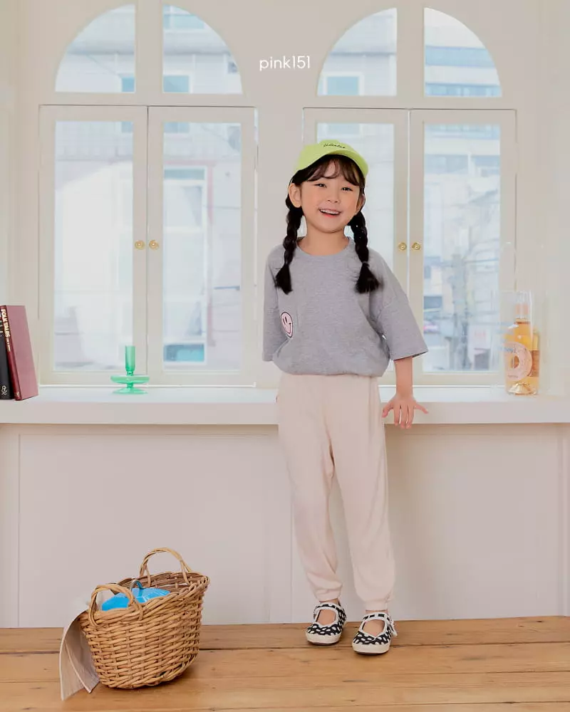 Pink151 - Korean Children Fashion - #magicofchildhood - Smile Pocket Tee - 6