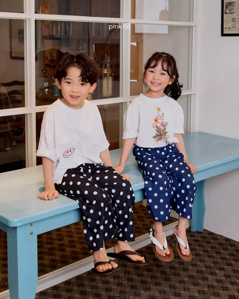 Pink151 - Korean Children Fashion - #magicofchildhood - Flower Puff Tee
