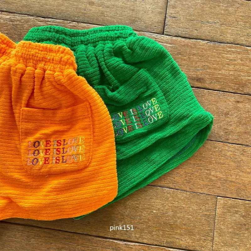 Pink151 - Korean Children Fashion - #magicofchildhood - Love Is Shorts