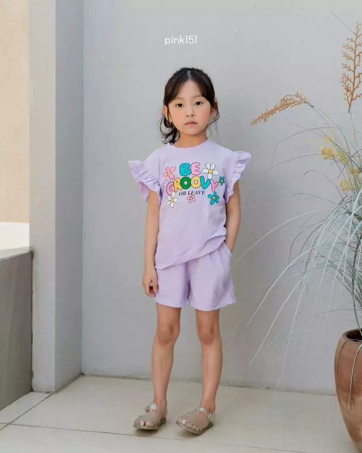 Pink151 - Korean Children Fashion - #magicofchildhood - Groovy Top Bottom Set - 11