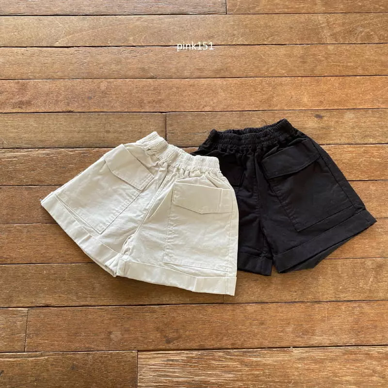 Pink151 - Korean Children Fashion - #minifashionista - Big Pocket Shorts - 5