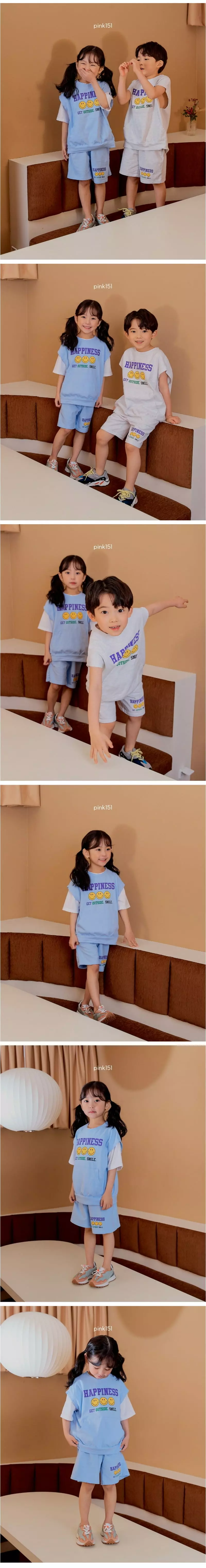 Pink151 - Korean Children Fashion - #minifashionista - Happiness Shorts - 3