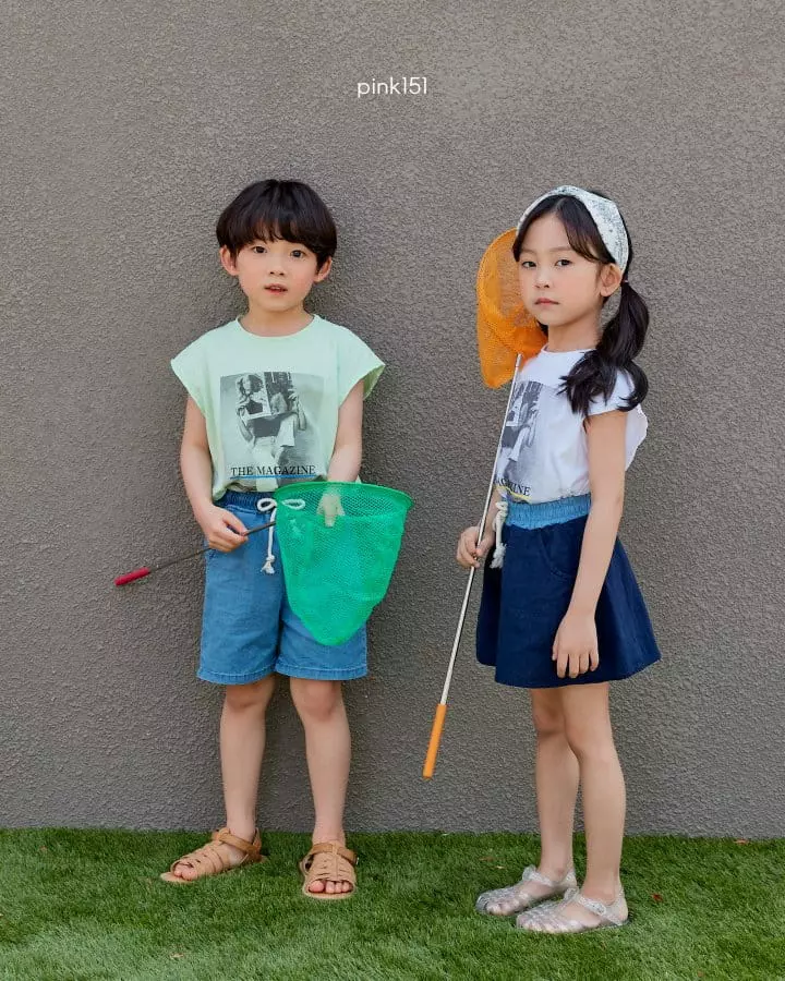 Pink151 - Korean Children Fashion - #minifashionista - Magazine Sleeveless - 2