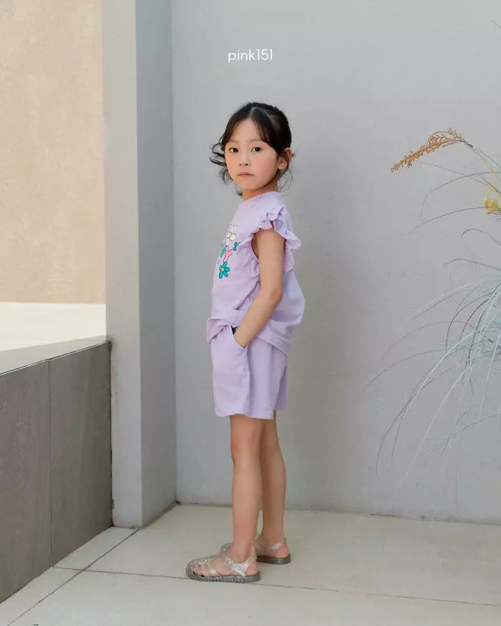 Pink151 - Korean Children Fashion - #minifashionista - Groovy Top Bottom Set - 12