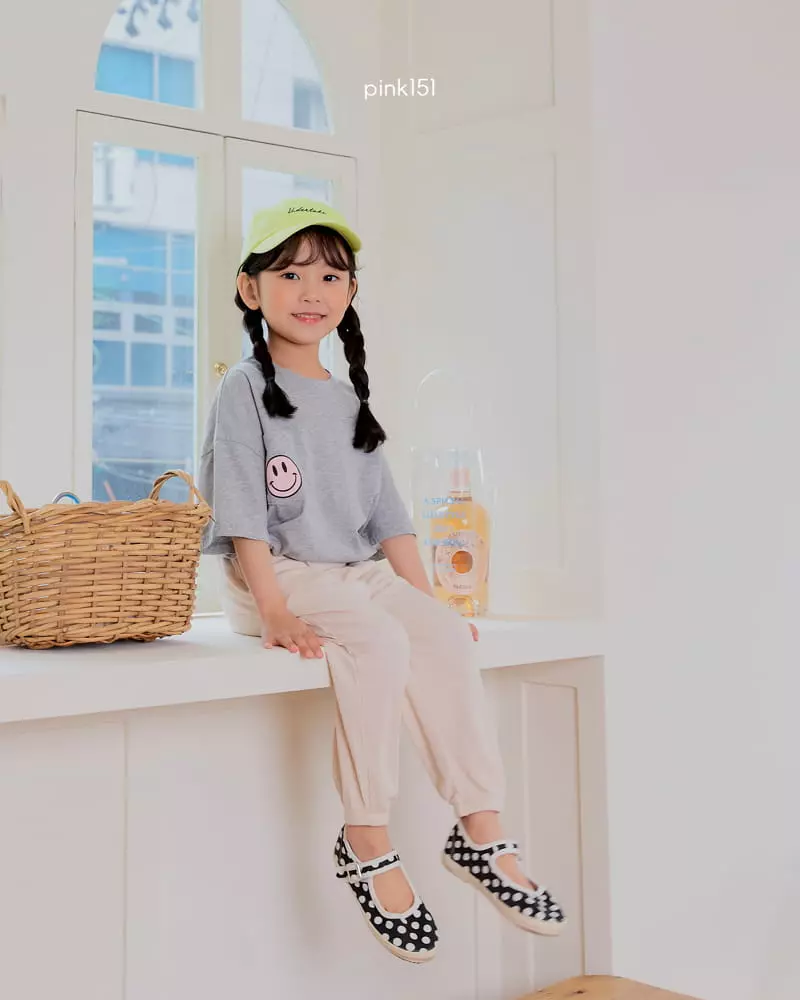 Pink151 - Korean Children Fashion - #prettylittlegirls - Smile Pocket Tee - 8
