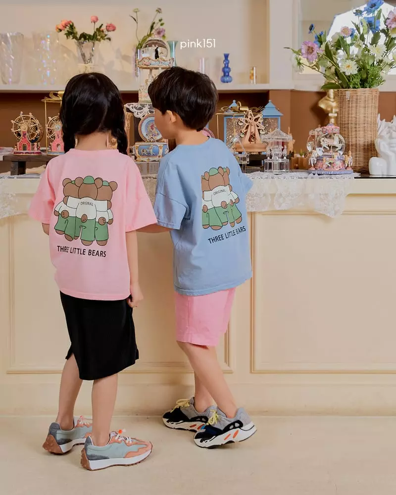 Pink151 - Korean Children Fashion - #prettylittlegirls - Three Bears Tee - 2