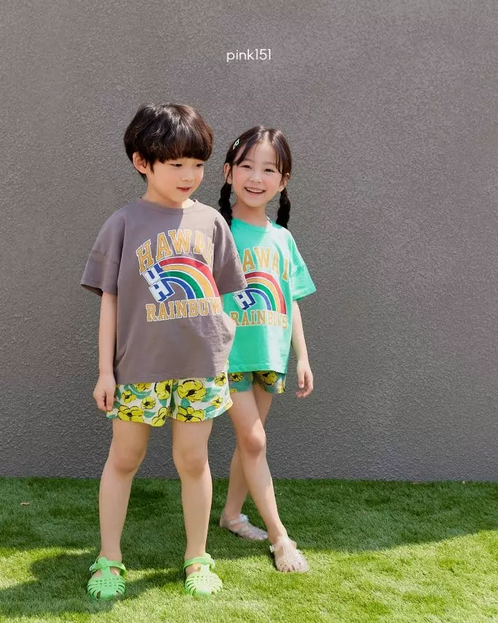 Pink151 - Korean Children Fashion - #prettylittlegirls - Hawaii Tee - 5
