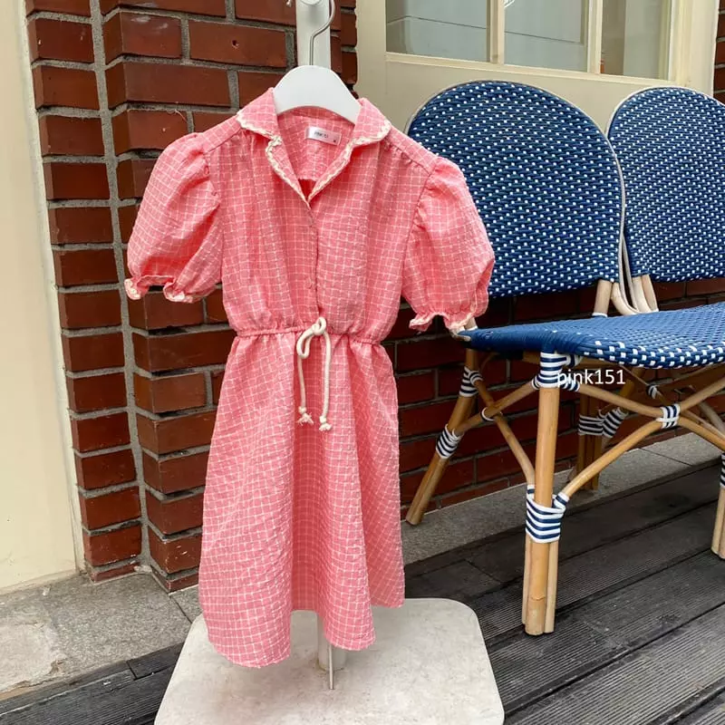 Pink151 - Korean Children Fashion - #toddlerclothing - Ann Puff One-piece