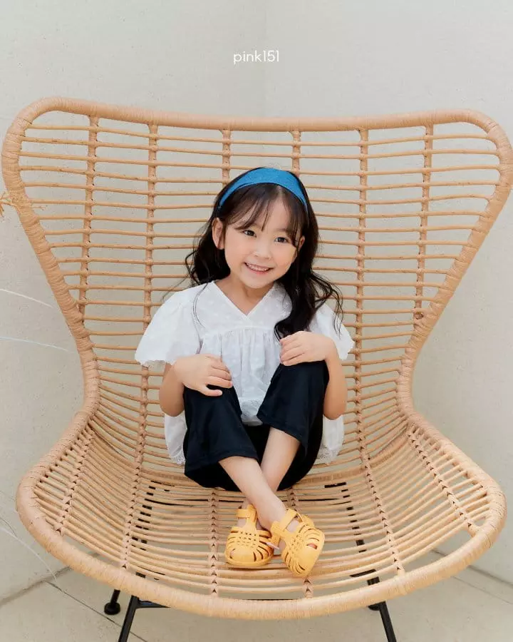 Pink151 - Korean Children Fashion - #toddlerclothing - Eyelet Blouse - 10