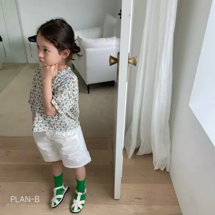 Plan B - Korean Children Fashion - #Kfashion4kids - Flower Tee - 5