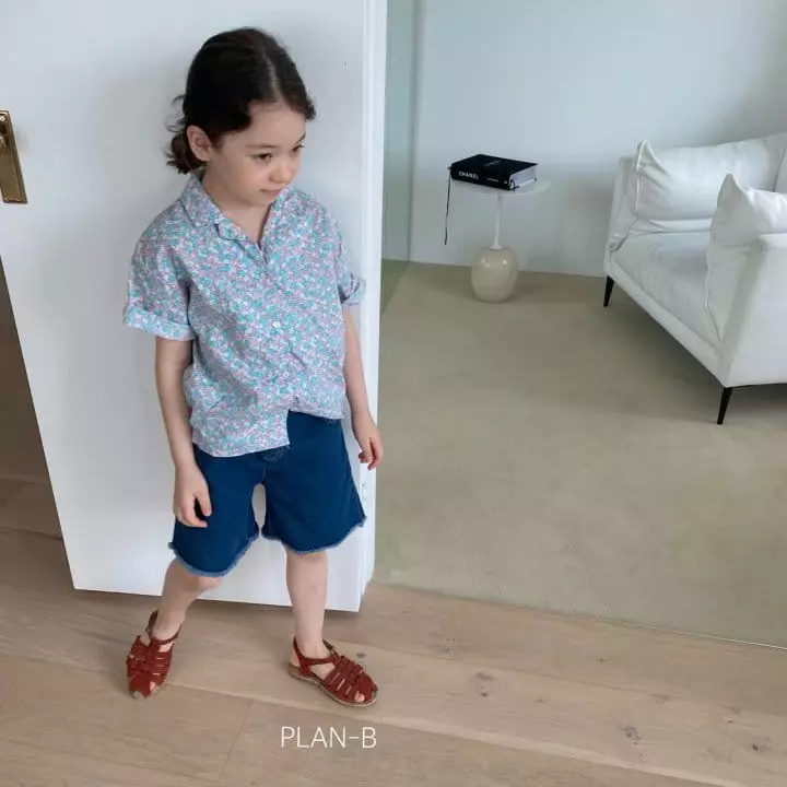 Plan B - Korean Children Fashion - #Kfashion4kids - Maybe Flower Shirt
