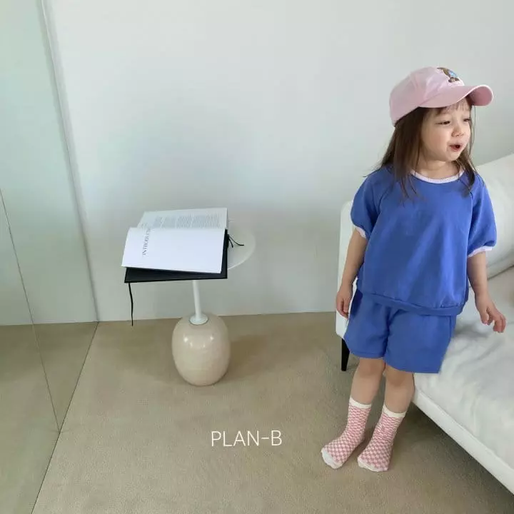 Plan B - Korean Children Fashion - #Kfashion4kids - Summer Ann Top Bottom Set - 9