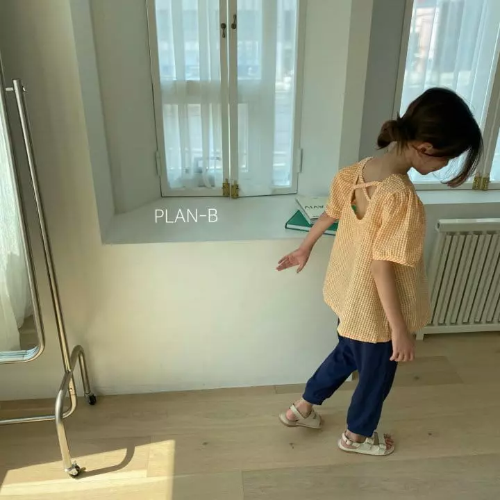 Plan B - Korean Children Fashion - #childofig - Check Blouse - 10
