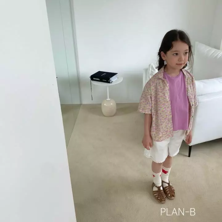 Plan B - Korean Children Fashion - #childofig - Short Basic Tee - 8