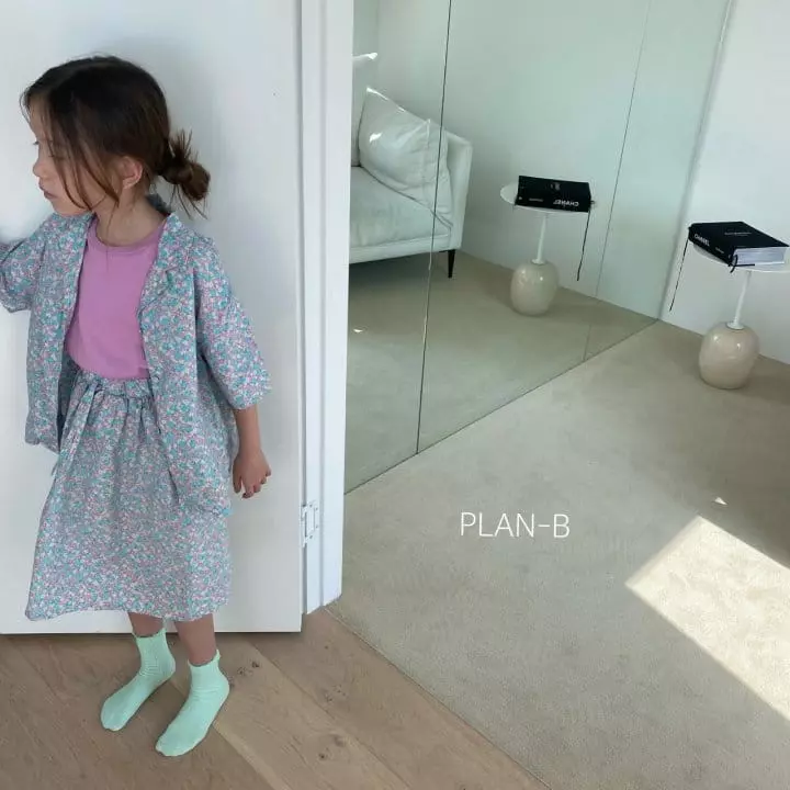 Plan B - Korean Children Fashion - #childofig - Babay Flower Skirt - 7