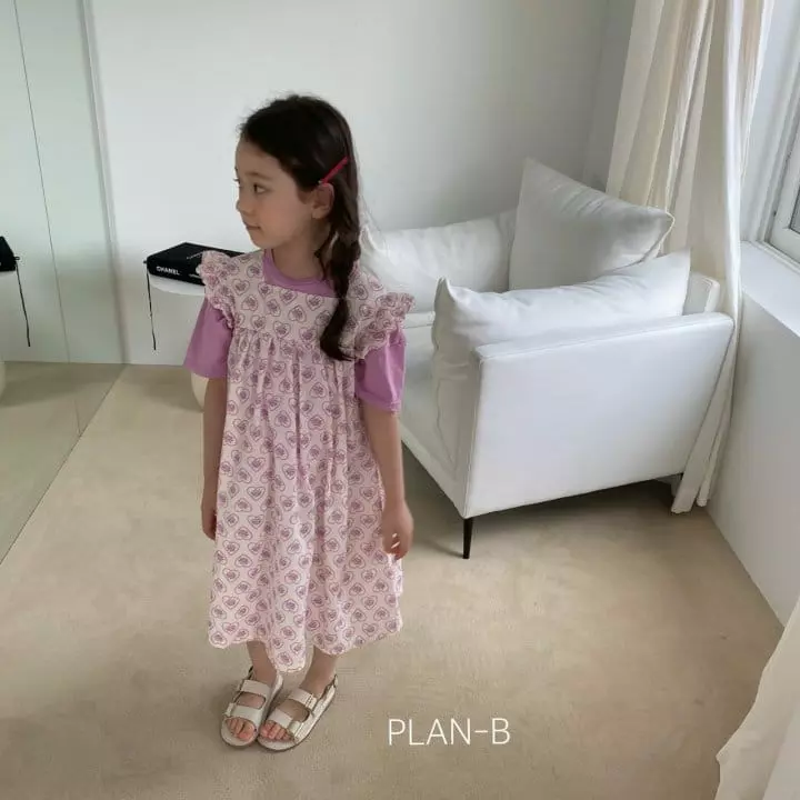 Plan B - Korean Children Fashion - #childrensboutique - French Heart One-piece - 2