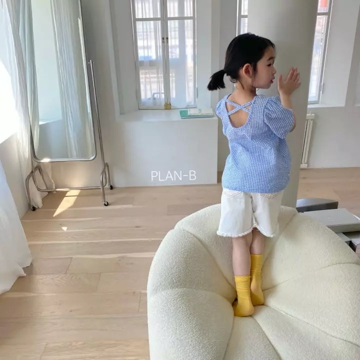 Plan B - Korean Children Fashion - #childrensboutique - Check Blouse - 11
