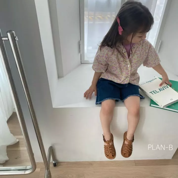 Plan B - Korean Children Fashion - #designkidswear - Maybe Flower Shirt - 9