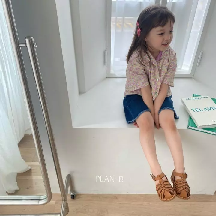 Plan B - Korean Children Fashion - #discoveringself - Maybe Flower Shirt - 10