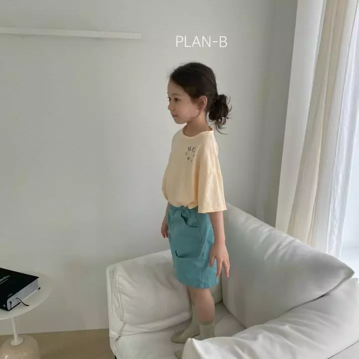 Plan B - Korean Children Fashion - #kidsshorts - Span Button Pastel Pants