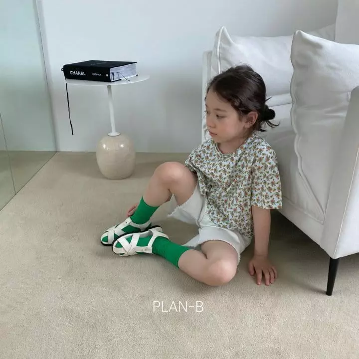 Plan B - Korean Children Fashion - #kidsstore - Flower Tee - 4