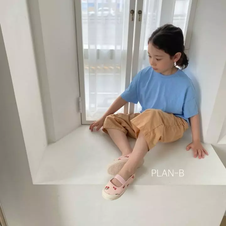 Plan B - Korean Children Fashion - #Kfashion4kids - Short Basic Tee - 4