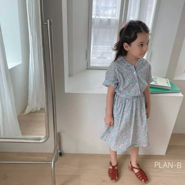 Plan B - Korean Children Fashion - #littlefashionista - Babay Flower Skirt - 3
