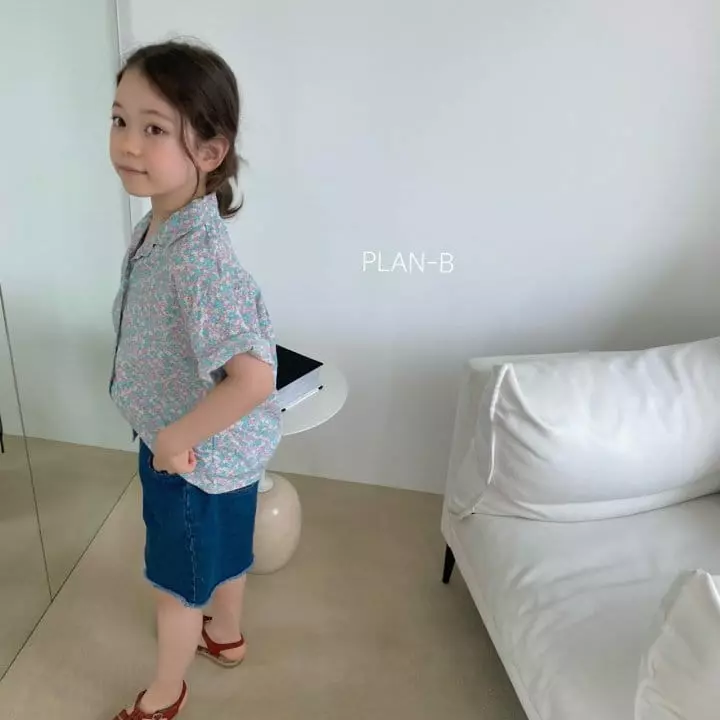 Plan B - Korean Children Fashion - #littlefashionista - Maybe Flower Shirt - 2