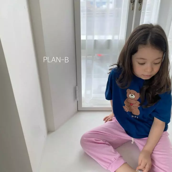 Plan B - Korean Children Fashion - #magicofchildhood - Love Heart Bear Tee - 9