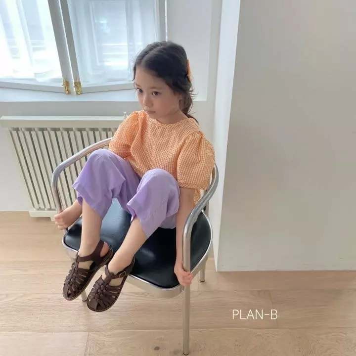 Plan B - Korean Children Fashion - #magicofchildhood - Check Blouse - 6