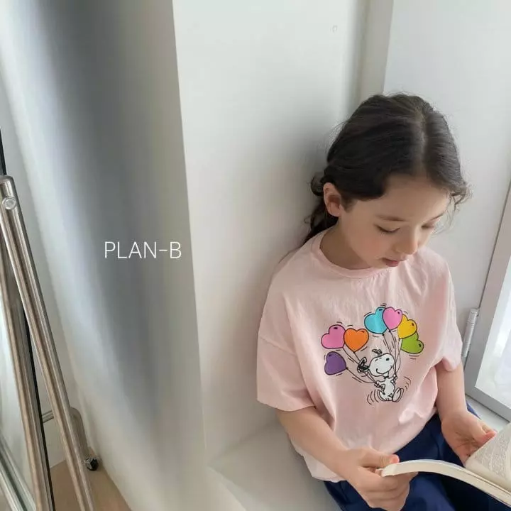 Plan B - Korean Children Fashion - #magicofchildhood - Snoophy Balloon Tee - 2
